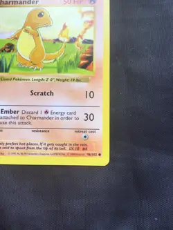 Pokemon Cards: Base Set 1st Edition Common: Charmander 46/102 - Image 4