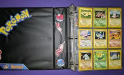Pokemon Tcg Binder With 167 Vintage Pokemon Cards Mp-Nm - Image 3