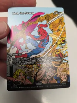 Magic The Gathering Feed The Swarm M 0016 Mar En Card Mtg Tcg Spiderman - Image 4