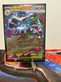 Mega Charizard X ex Double Rare 13/94 Phantasmal Flames Pokemon Card Holo - Image 1