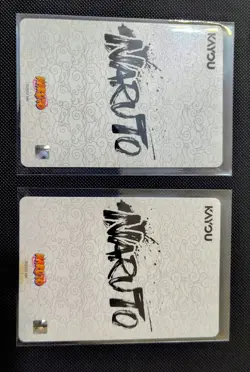 Naruto Kayou Series 2 Eng 2 Naruto Cards MR & PU NM Quick Shipping - Image 2