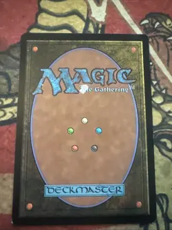 Mtg Magic Timespiral Empty The Warrens Misprint Back Error Missing Ink Card - Image 2