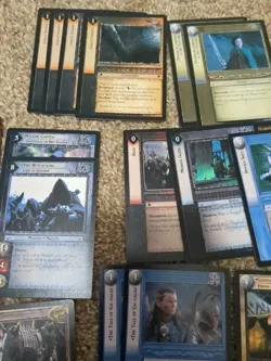 Lotr Tcg, Lord Of The Rings Trading Card Game Lot Of Rares, Foil - Image 3
