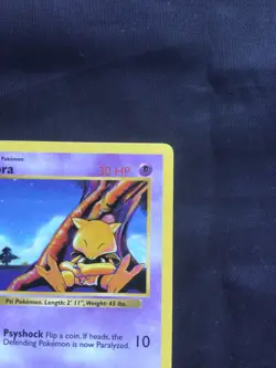 Pokemon Cards: Base Set 1st Edition Common: Abra 43/102 - Image 3