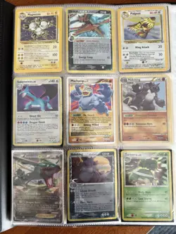 Vintage Pokemon Card Binder Collection Lot - 90 Cards - Holo WOTC Rare! - Image 1