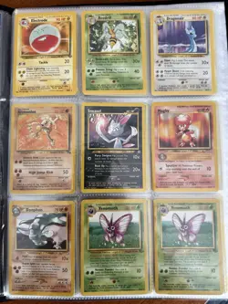 Vintage Pokemon Card Binder Collection Lot - 90 Cards - Holo WOTC Rare! - Image 3