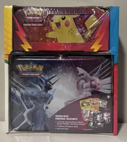 2023 Pokemon Back to School Pencil Case & Treasure Chest Trading Card Game - Image 1