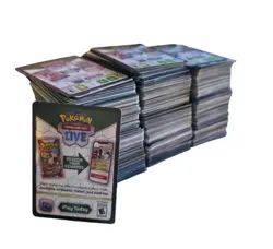 Pokemon TCG Live Online Code Cards 1000+ Bulk Lot Assortment Unused - Image 1
