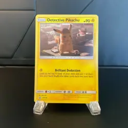 Detective Pikachu SM194 - Black Star Promo Holo - 2019 Pokemon TCG Card - Image 1