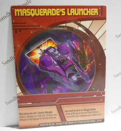 Bakugan Card - Masquerade's Launcher - Red Ability Card - BA269 - 26/48c - 2008 - Image 1