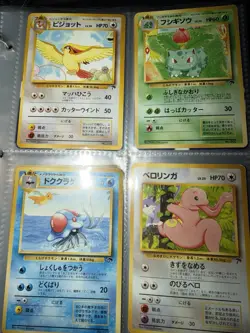 Pokemon Card Binder Lot - Japanese- HOLOS - OG - VINTAGE Y2K - WOTC, TEAM ROCKET - Image 4