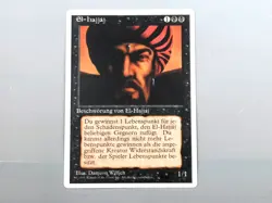 MTG - 3.ED. UNLIMITED (FWB/'95) - EL-HAJJAJ - EL-HAJJAJ / NEVER PLAYED / NM - Image 1