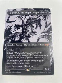 1x Skithiryx, The Blight Dragon Mtg March Of The Machine Multiverse Legends NM - Image 1
