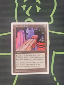 mtg ASHNOD'S ALTAR 5th Edition NM - Image 1