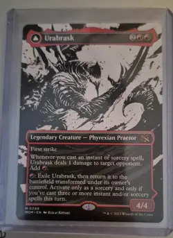 Urabrask (Showcase) #299 (NM) March of the Machine MOM Magic MTG - Image 1