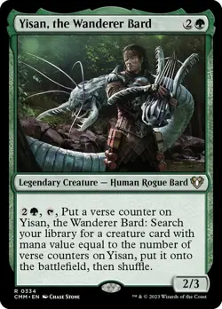 1 x Yisan, the Wanderer Bard - Commander Masters - NM-Mint - MTG - Image 1