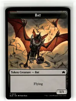 BAT TOKEN Bloomburrow #10 BLB(NM+)(MTG) - Image 1