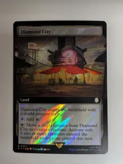 MTG - Diamond City - PIP - R - Ext Art Surge Foil - 967 - Image 1