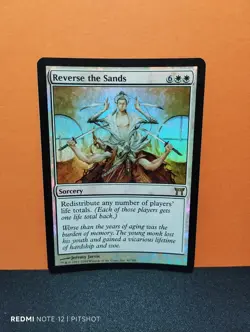 FOIL Reverse the Sands / Die Sanduhr umdrehen - MTG Magic - Image 1