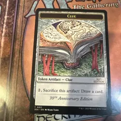 Clue (0011) Token T 30th Anniversary Edition 11 LP-NM - Image 1