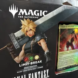 LIMIT BREAK COMMANDER DECK MTG MAGIC GATHERING FINAL FANTASY VII NEW SEALED - Image 2