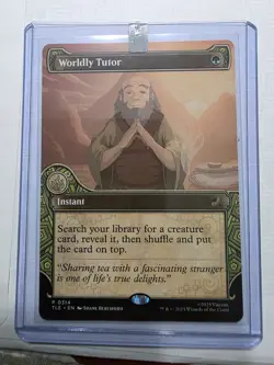 Magic MTG Avatar Eternal Legal Worldly Tutor TLE 0314 Showcase Promo - Image 2
