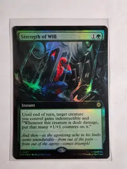 Strength of Will 0267 (Extended Art) Marvel's Spider-Man Foil - Image 1
