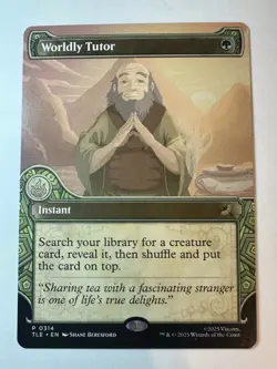 Worldly Tutor (Showcase) Avatar: The Last Airbender: Eternal-Legal Regular - Image 1