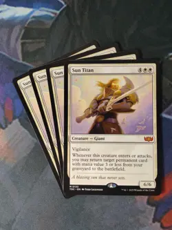 Sun Titan x 4 | 7% Off 2+ | Dragonstorm | NM | MTG - Image 1
