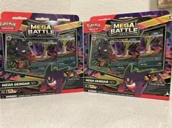 ? Lot Of 2 Pokemon Mega Battle Deck Mega Gengar ex -English BRAND NEW (READ) - Image 1