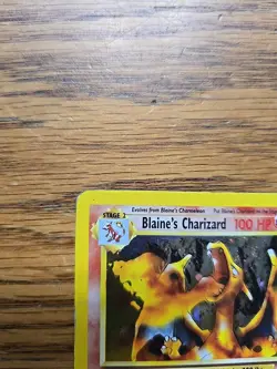 Pokemon TCG Blaine's Charizard 2/132 Gym Challenge - Image 3