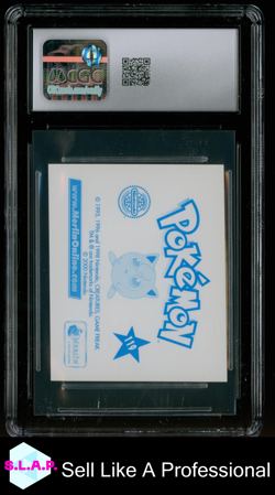 TAUROS POKEMON MERLIN 119 2000 SERIES 2 CRACKED ICE CGC 9 - Image 2