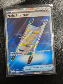 Night Stretcher - 173/132 - Full Art - Pokemon Mega Evolution - Near Mint - Image 1