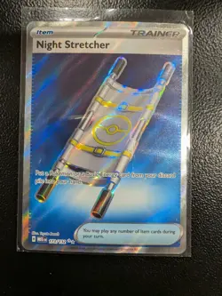 Night Stretcher - 173/132 - Full Art - Pokemon Mega Evolution - Near Mint - Image 4