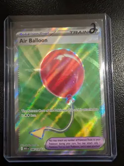 Air Balloon 166/132 Ultra Rare Full Art Pokemon TCG Mega Evolution NM - Image 5