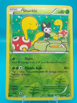 Shuckle 3/113 Legendary Treasures Pokemon TCG Reverse Holo Lightly Played - Image 1