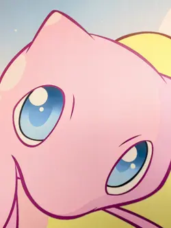 Cute Mew TCG Playmat - Pokemon Cloud Mew CCG Playmat - NEW 24x14 Pink Mew Mat - Image 5