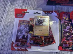 Pokemon TCG Destined Rivals lot Booster Box ETB Booster Bundle Zebstrika & Packs - Image 2