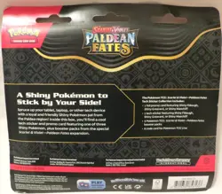 Pokemon S&V Paldean Fates Tech Sticker Collection Maschiff **New & Sealed** Pack - Image 2