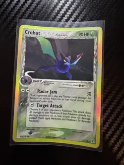 Pokemon TCG Crobat EX Delta Species 2/113 2005 Reverse Holo - Image 1