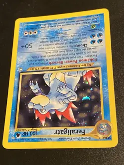 Pokemon Neo Genesis Holo Starter 3 Set Feraligatr, Typhlosion, Meganium - Image 3