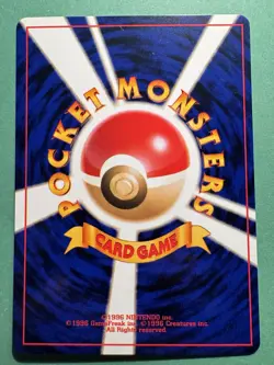 Jynx No. 124 Banned Art MP Pokemon Neo Revelation Japanese Old Back Vintage - Image 2