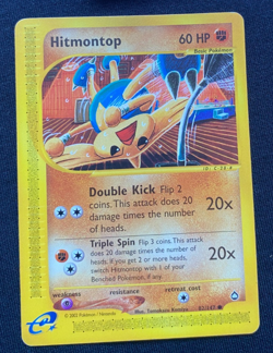 Pokemon TCG Hitmontop Aquapolis 82/147 Regular MP - Image 1