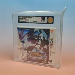 POKEMON ULTRAMOND VGA 90 NM+/MT GOLD NINTENDO 3DS - Image 1