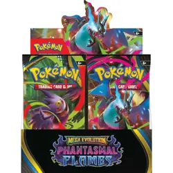 Pokemon TCG Mega Evolution Phantasmal Flames Booster Display Box 36 Packs - Image 3