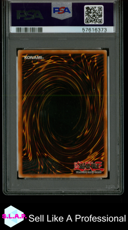 HERBEIGERUFENER TOON SCHADEL YU-GI-OH! SRL-G073 2003 SPELL RULER DE PSA 9 - Image 2