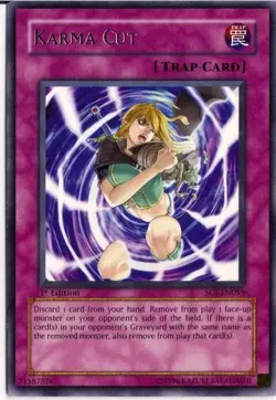 Yugioh! HP Karma Cut - SOI-EN053 - Rare - Unlimited Edition Heavily Played, Engl - Image 1