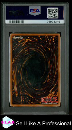 DES VOLSTGALPH YUGIOH SJC-EN002 2005 SHONEN JUMP CHAMP SER ULTRA RARE EN PSA 9 - Image 2