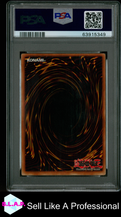 BLUE-EYES WHITE DRAGON YU-GI-OH! 1 2002 LEGEND/BLUE EYES-1ST ED. HOLO EN PSA 9 - Image 2