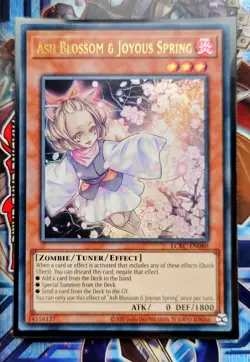 Ash Blossom & Joyous Spring (Ultra Rare) - LCKC-EN080 - Yu-Gi-Oh TCG - Image 1